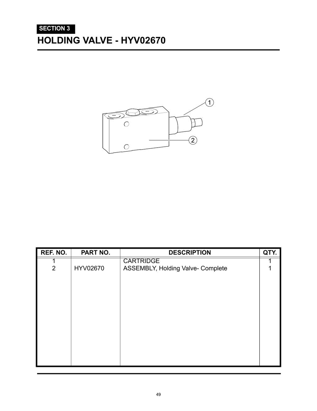 MiniMax - PG 049 - Section 3 - HOLDING VALVE - HYV02670