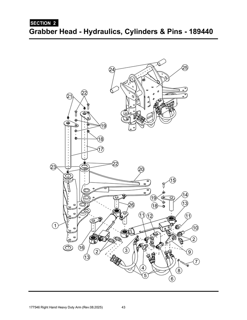 ASSY., Grabber Head  (189440)