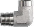 90o Elbow SS 3/8 MNPT - 3/8 FNPT (192-014)