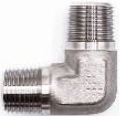 90o Elbow SS 1/2 -1/2 MNPT (194-085)