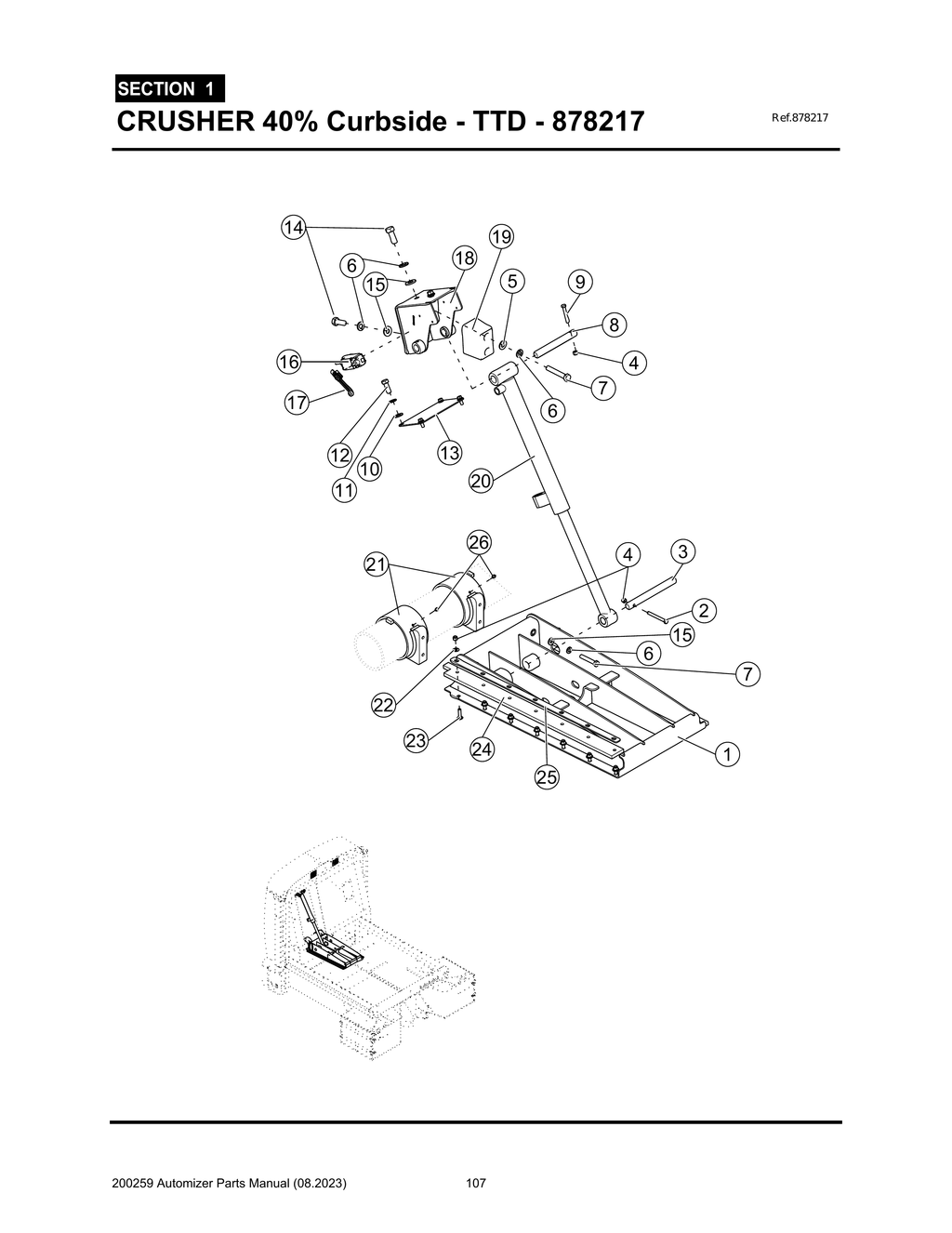Automizer - PG 107 - Section 1 - CRUSHER 40% STREETSIDE - TTD - 878217