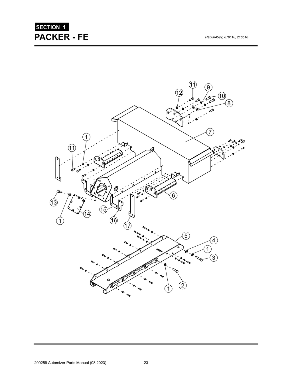 Automizer - PG 023 - Section 1 - PACKER - FE
