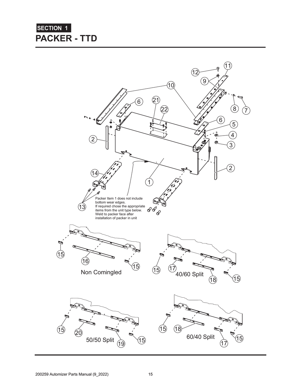 Automizer - PG 015 - Section 1 - PACKER - TTD
