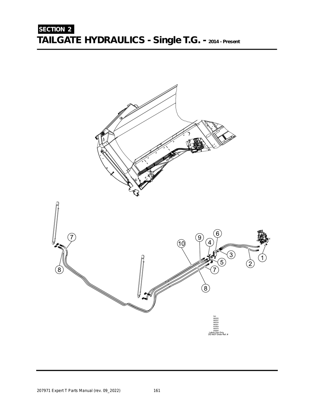 EXPERT - PG 161 - Section 2 - PACKER HYDS. - STD. or CMG - (No Regen, With Glass Compt.) 2014 Present