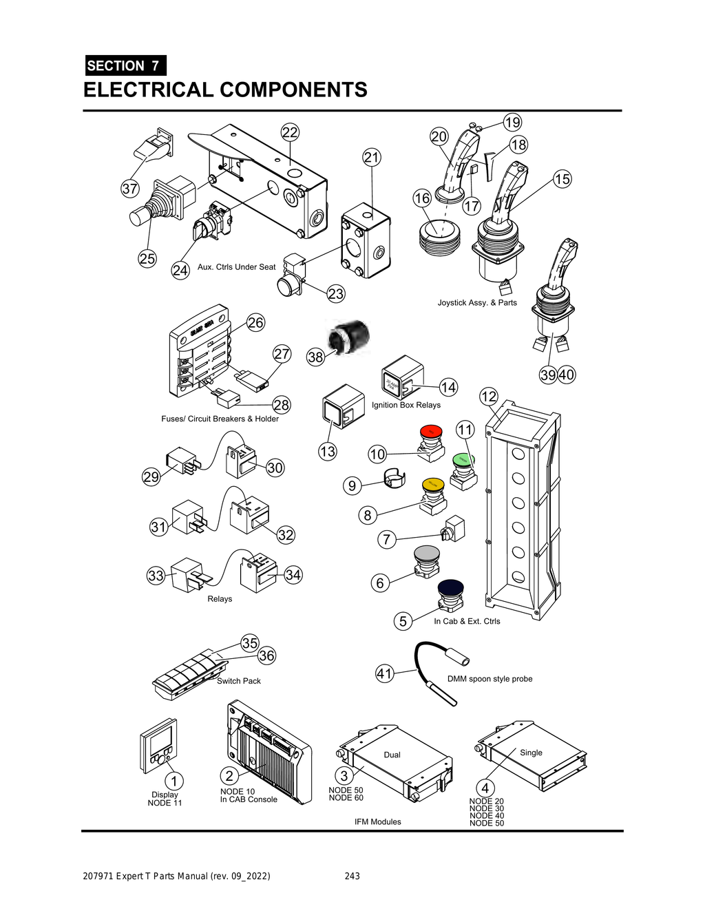 EXPERT - PG 243 - Section 7 - ELECTRICAL COMPONENTS