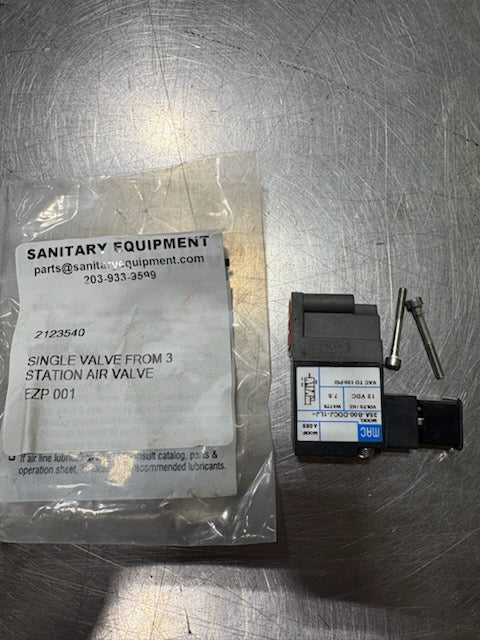 SINGLE VALVE FROM 3 STATION AIR VALVE (2123540)