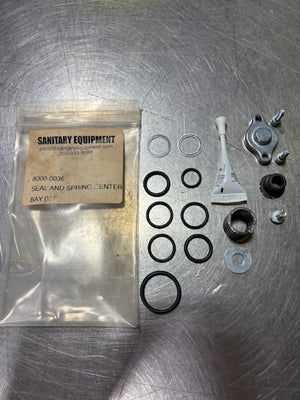 SEAL AND SPRING CENTER KIT (8000-0036)