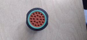 CONNECTOR - Male Bulkhead - Harness (ELC04502)