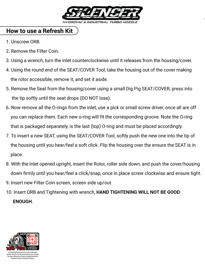 SILENCER REFRESH KIT