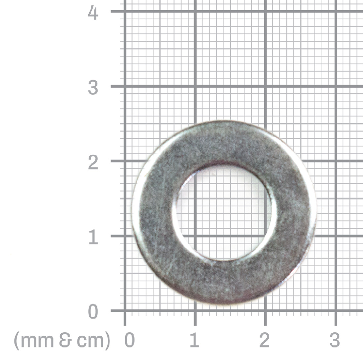 WASHER, FLAT 1/4 18-8 SS (QUR01695)