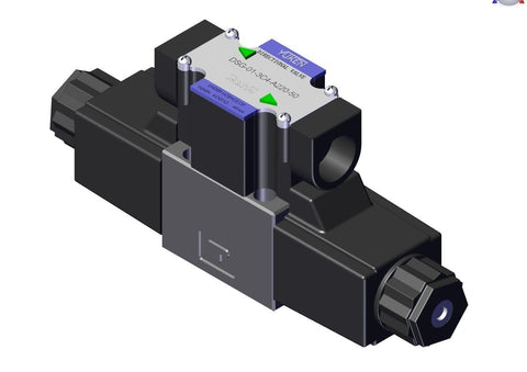 IILLUSTRATIVE IMAGE OF VALVE, W/ 12V SOLENOIDS