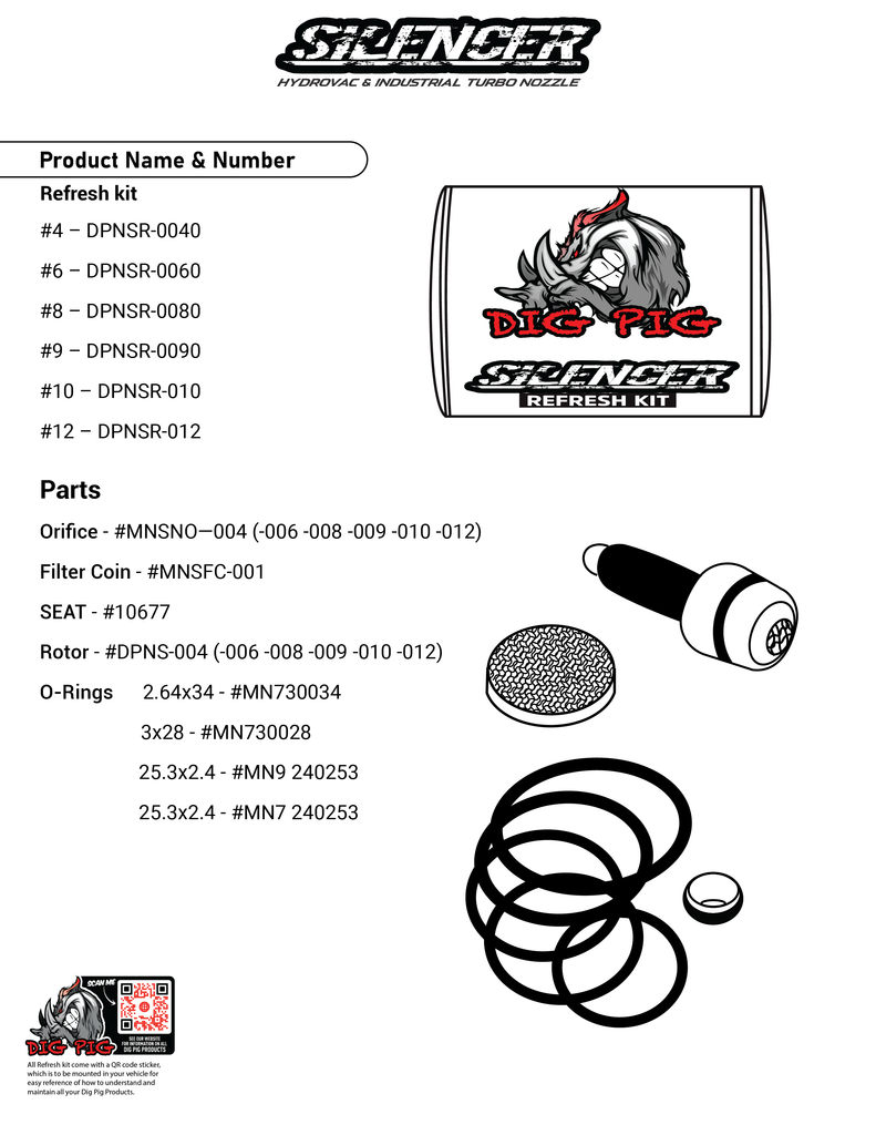 SILENCER REFRESH KIT