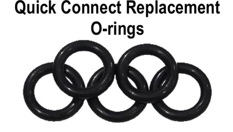 Quick Connect Replacement O-rings (1/2", 3/8")