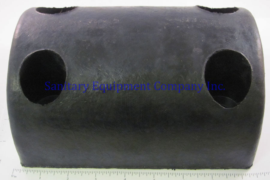 IILLUSTRATIVE IMAGE OF RUBBER BUMPER, 5-1/2 X 7-3/4 X 3-3/4 (PAIR)
