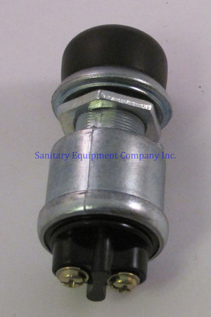 IILLUSTRATIVE IMAGE OF PUSH BUTTON PANEL MOUNT MOMENTARY SWITCH, 2-POS