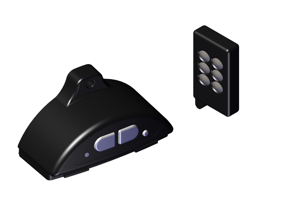 IILLUSTRATIVE IMAGE OF SWITCH KIT, RF RECEIVER w/KEYFOB & LANYARD