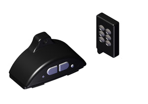 IILLUSTRATIVE IMAGE OF SWITCH KIT, RF RECEIVER w/KEYFOB & LANYARD