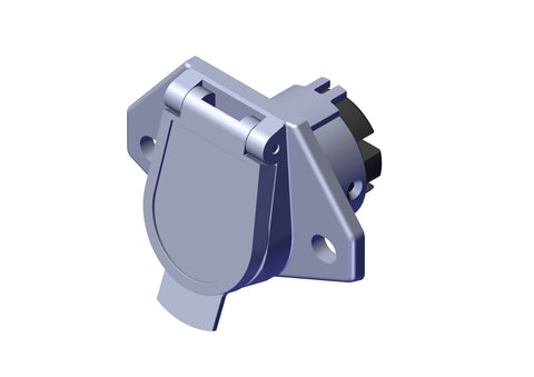 IILLUSTRATIVE IMAGE OF PLUG SET, SOCKET HALF OF HEAVY DUTY SINGLE COND