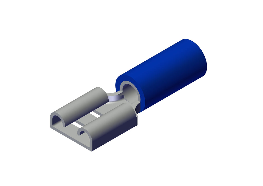 IILLUSTRATIVE IMAGE OF TERMINAL, B4FE-250 14 GA INSULATED QUICK DISCONNECT