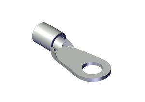 IILLUSTRATIVE IMAGE OF TERMINAL, D1R 8 GA RING W/ 1/4 RING (2500/BAG)