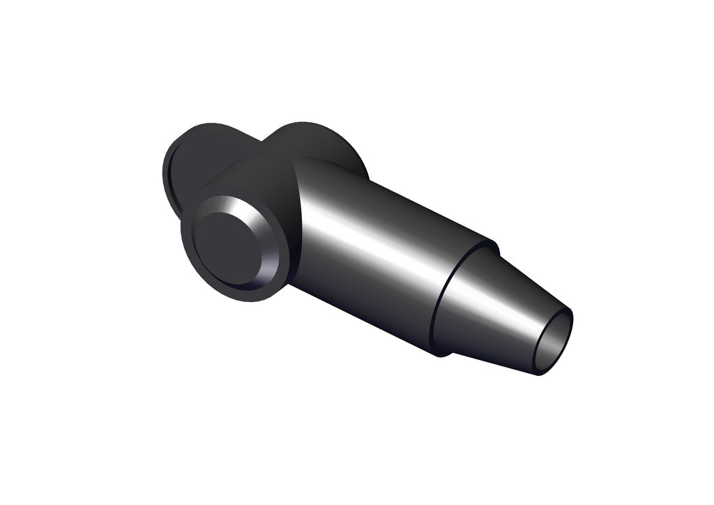 IILLUSTRATIVE IMAGE OF BOOT, 8-2AWG, 0.48" TOD, BLACK