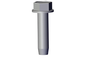 IILLUSTRATIVE IMAGE OF BOLT, 3/8" X 1-1/2" THREAD CUTTING SCREW HEX WASHER HD
