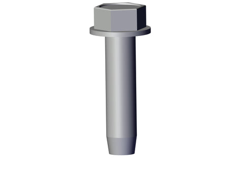 IILLUSTRATIVE IMAGE OF BOLT, 3/8" X 1-1/2" THREAD CUTTING SCREW HEX WASHER HD