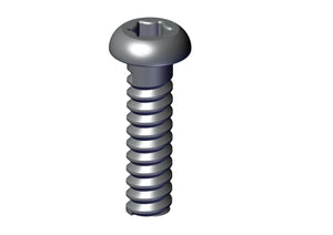 IILLUSTRATIVE IMAGE OF BOLT, 5/16 X 1-1/8" BOSSCREW THREAD TROX BUTTON HEAD CHAMFER POINT