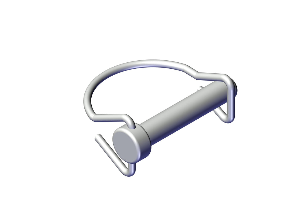 IILLUSTRATIVE IMAGE OF BOLT, LOCK PIN 3/8 X 1.75 SW TAB ZINC GRADE 8