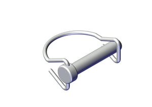 IILLUSTRATIVE IMAGE OF BOLT, LOCK PIN 3/8 X 1.75 SW TAB ZINC GRADE 8