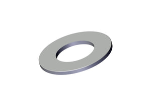 IILLUSTRATIVE IMAGE OF WASHER, 1-1/8" SAE FLAT ZINC