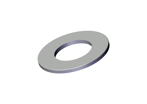 IILLUSTRATIVE IMAGE OF WASHER, 1-1/8" SAE FLAT ZINC