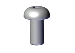 IILLUSTRATIVE IMAGE OF BOLT, 1/4" X 1/2" SOCKET HEAD CAP SCREW