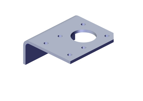 IILLUSTRATIVE IMAGE OF BRACKET, AL GEAR MOTOR MOUNTING BRACKET FOR CABLE SYSTEM