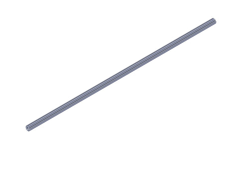 IILLUSTRATIVE IMAGE OF AXLE, 79" PRE-THREADED TARP AXLE