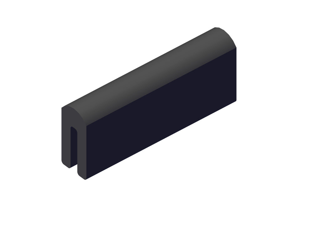 IILLUSTRATIVE IMAGE OF BUMPER, RUBBER BUMPER FOR TARP SPOOL (EACH) (200/BOX)