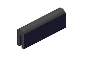 IILLUSTRATIVE IMAGE OF BUMPER, RUBBER BUMPER FOR TARP SPOOL (EACH) (200/BOX)