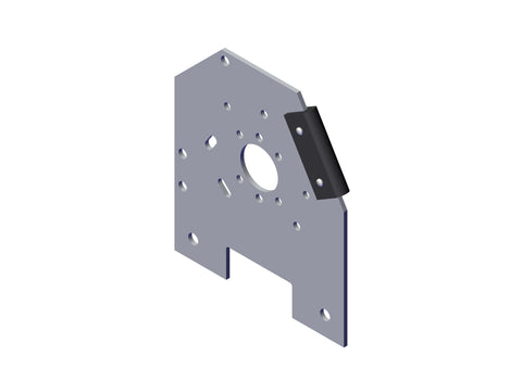 IILLUSTRATIVE IMAGE OF BRACKET, ALUMINUM MOUNTING BRACKET - DRIVER SIDE
