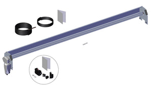 IILLUSTRATIVE IMAGE OF SPOOL KIT, TARPMASTER TARP SPOOL w/103" AXLE SPOOL KIT & WIND DEFLECTOR