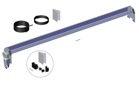 IILLUSTRATIVE IMAGE OF SPOOL KIT, TARPMASTER TARP SPOOL w/103" AXLE SPOOL KIT & WIND DEFLECTOR