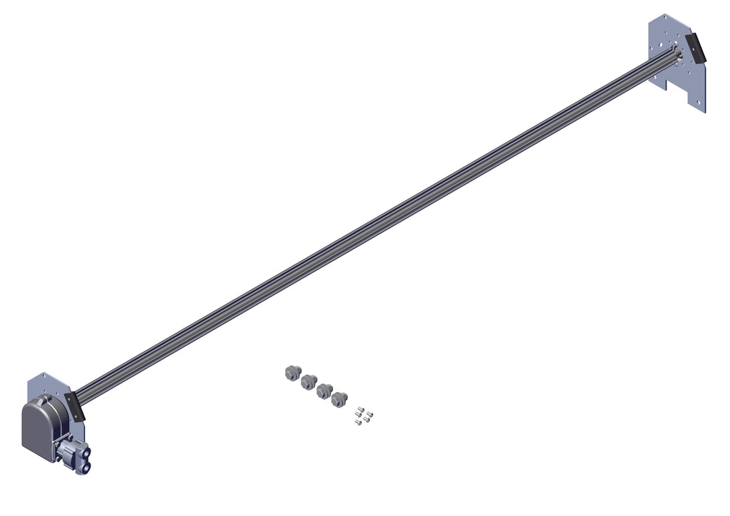 IILLUSTRATIVE IMAGE OF SPOOL KIT, HYDRA-LOCK TARP SPOOL w/97" AXLE & MOUNTING BRACKETS