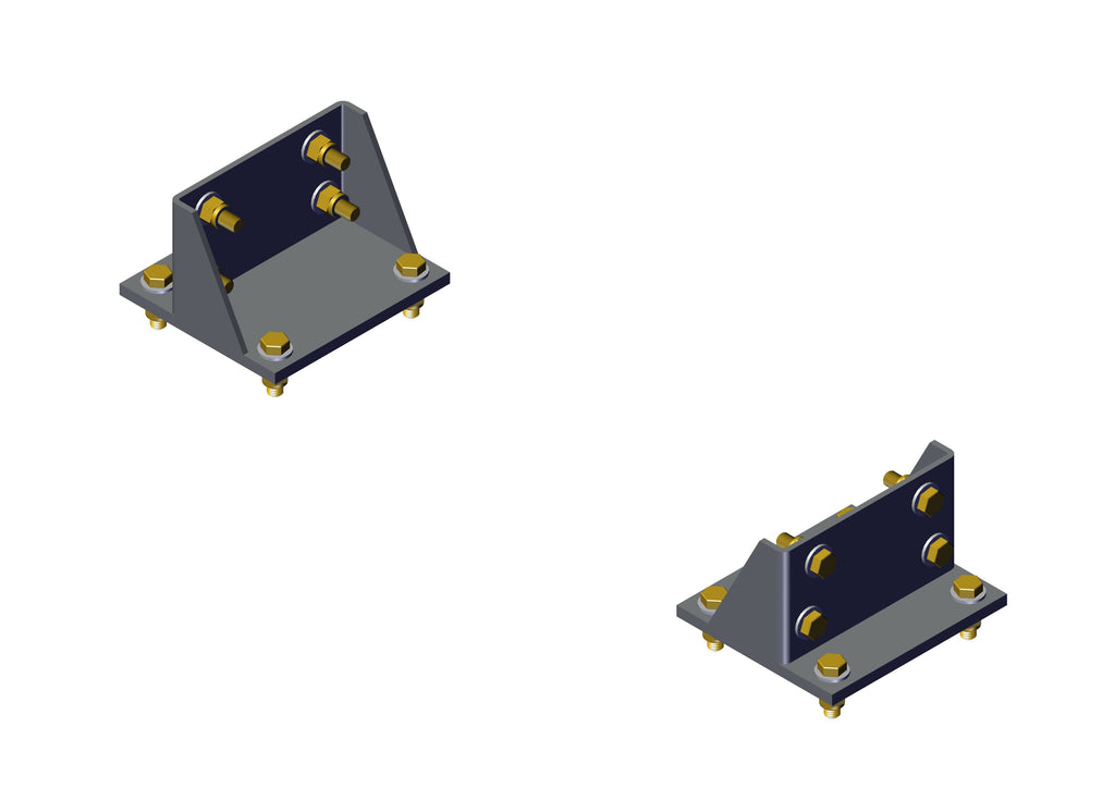 IILLUSTRATIVE IMAGE OF BRACKET, MOUNTING HORIZONTAL BOLT FOR TOWER - SET