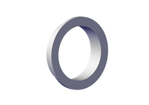 IILLUSTRATIVE IMAGE OF BUSHING, 1-1/4" POLY T-BUSHING FOR PIVOT PIN