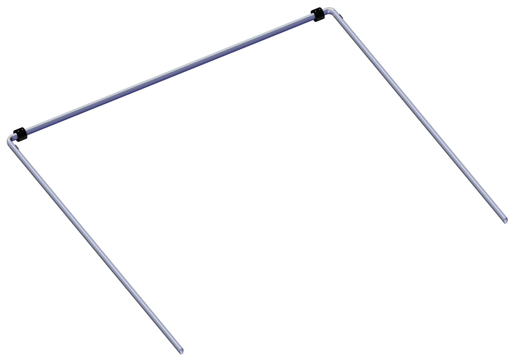 IILLUSTRATIVE IMAGE OF BOW SET, 103-1/2" WIDE TOP TUBE AND 98" SIDE ARMS