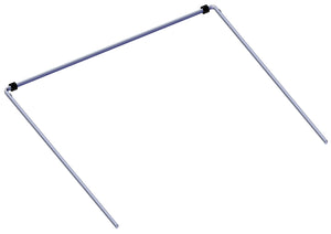 IILLUSTRATIVE IMAGE OF BOW SET, 103-1/2" WIDE TOP TUBE AND 98" SIDE ARMS