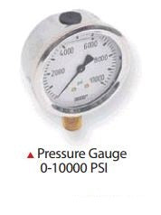 IILLUSTRATIVE IMAGE OF PRESSURE GAUGE 0-10000 PSI -SAE THREAD
