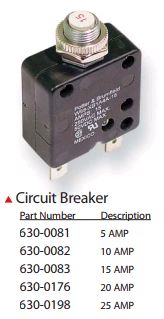 IILLUSTRATIVE IMAGE OF 5 AMP CIRCUIT BREAKER