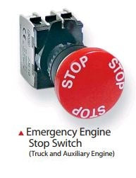 IILLUSTRATIVE IMAGE OF EMERGENCY ENGINE STOP SWITCH