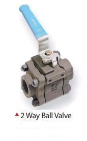 IILLUSTRATIVE IMAGE OF 1" 2 WAY BALL VALVE
