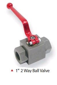 IILLUSTRATIVE IMAGE OF 1" BALL VALVE W/ COATED BALL